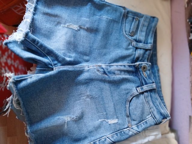 Lote 2 shorts vaqueros T.36