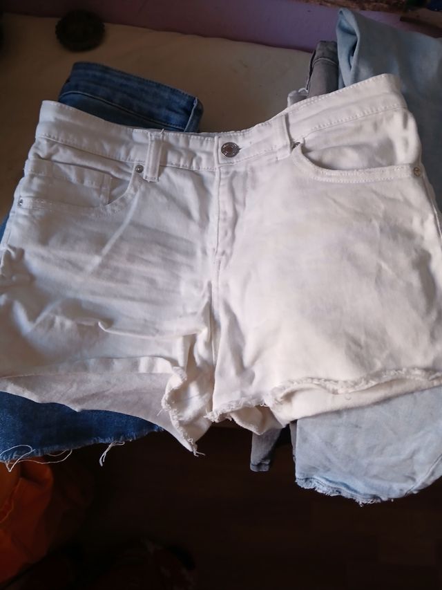 Lote 2 shorts vaqueros T.36