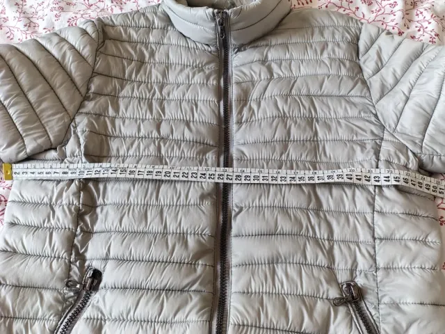 Giacca donna grigia trapuntata