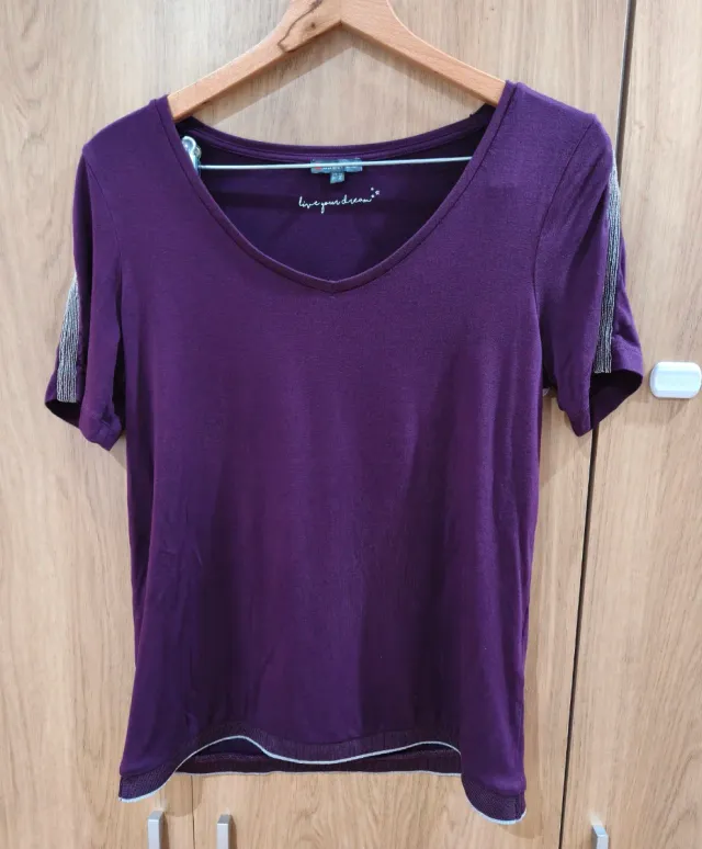 Camiseta Mery Jane Morada Talla M