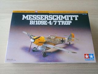 MESSERSCHMITT BF-109 TROP MAQUETA TAMIYA 1/72