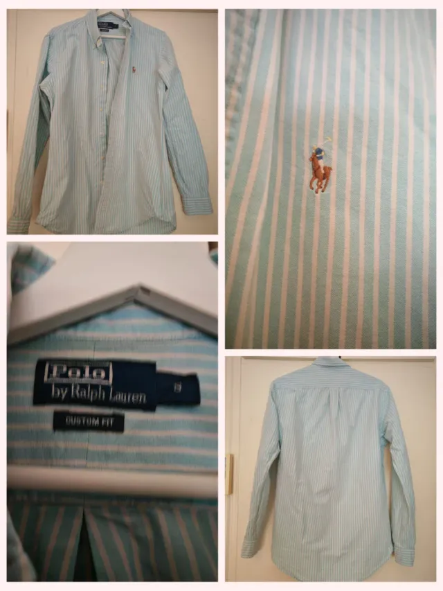 Camisa Polo Ralph Lauren Talla S Rayas