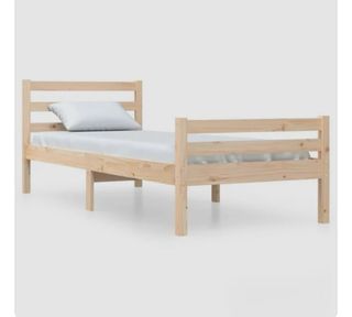 Cama individual de madera para niño
