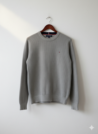 Camisola Tommy Hilfiger Algodão Cinza