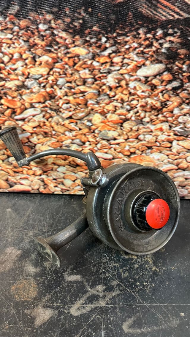 Carrete de pesca vintage
