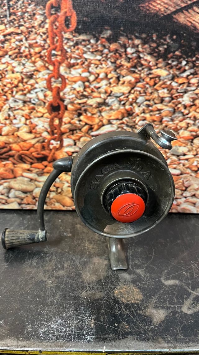 Carrete de pesca vintage
