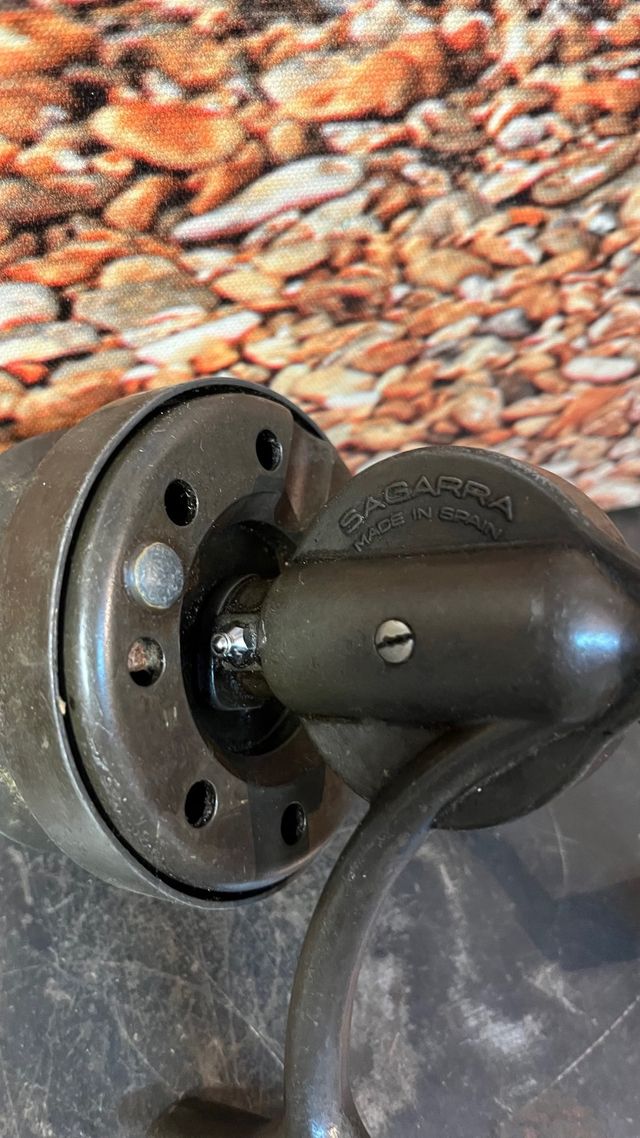 Carrete de pesca vintage