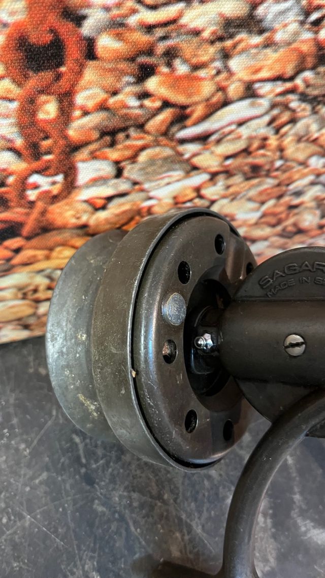 Carrete de pesca vintage