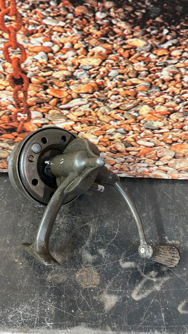Carrete de pesca vintage