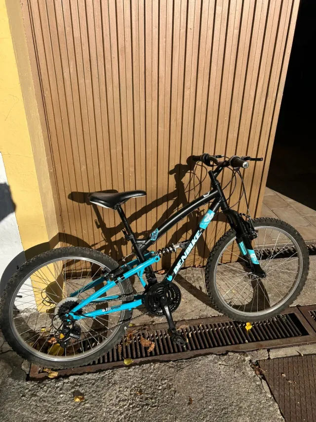 Bicicleta Denbike 24 Doble Suspensión