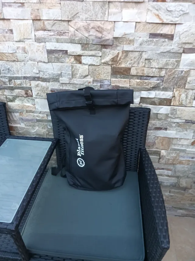 Mochila Planet Fitness Negra