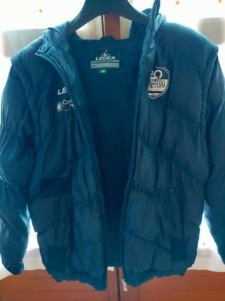 Giacca a vento bambino 10/12 anni con riparazioni