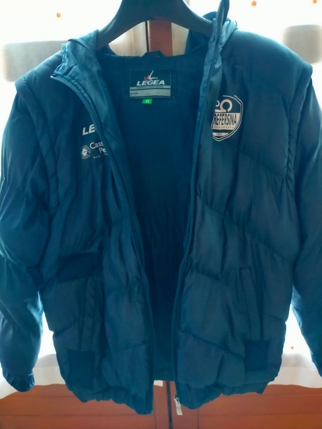 Giacca a vento bambino 10/12 anni con riparazioni