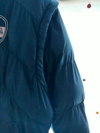 Giacca a vento bambino 10/12 anni con riparazioni