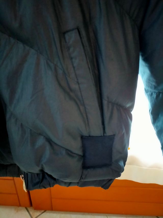 Giacca a vento bambino 10/12 anni con riparazioni