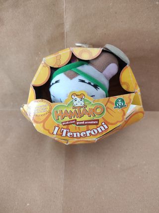 Pupazzo portachiavi Hamtaro piccoli criceti grandi