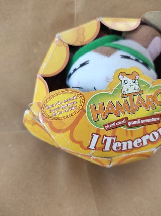 Pupazzo portachiavi Hamtaro piccoli criceti grandi