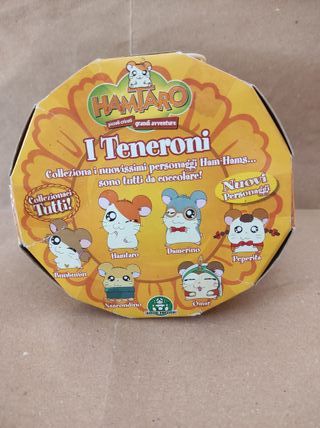 Pupazzo portachiavi Hamtaro piccoli criceti grandi