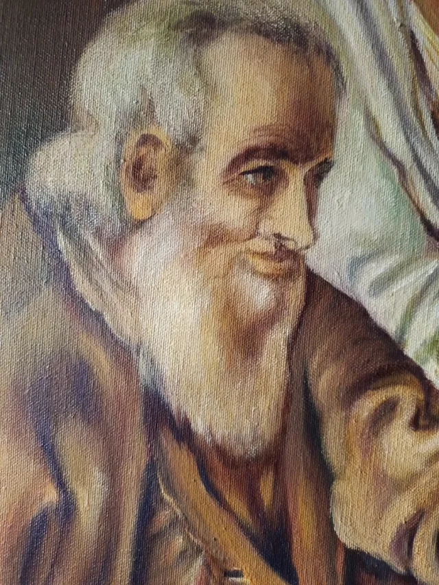 Cuadro Realismo Clásico Grande