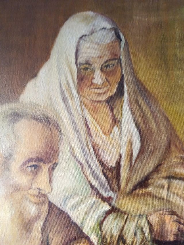 Cuadro Realismo Clásico Grande