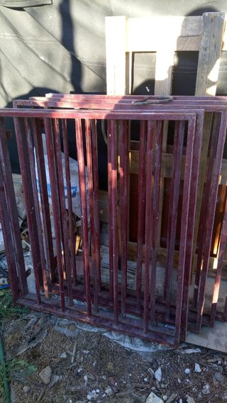 Rejas de tubos redondos