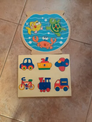 Puzzles de madera educativos