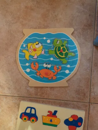 Puzzles de madera educativos