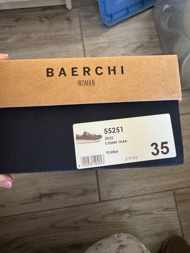 Zapatos Baerchi Marrones Talla 35