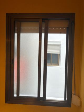 Ventanas correderas bronce