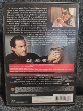 DVD Por encima de la ley (Steven Seagal)