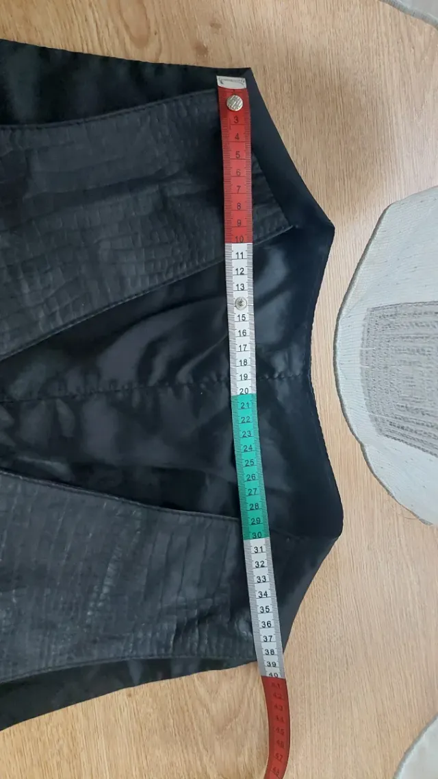 Gilet Vera Pelle Made in Italy Tg. M