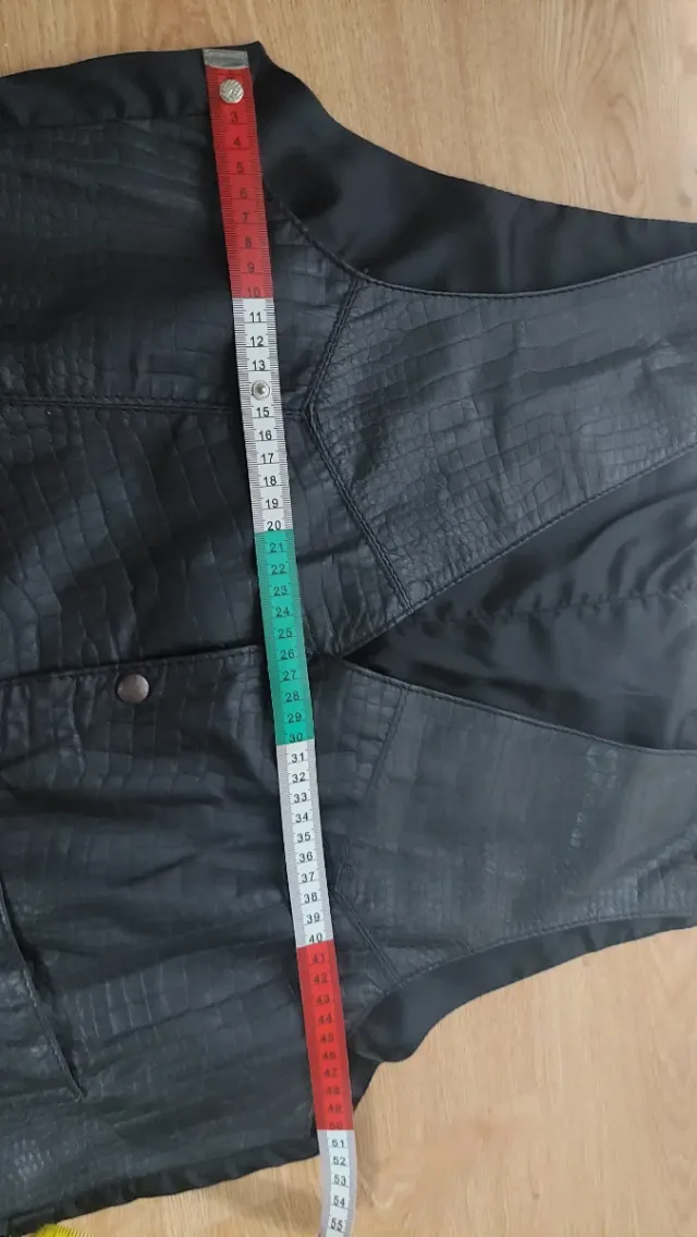 Gilet Vera Pelle Made in Italy Tg. M