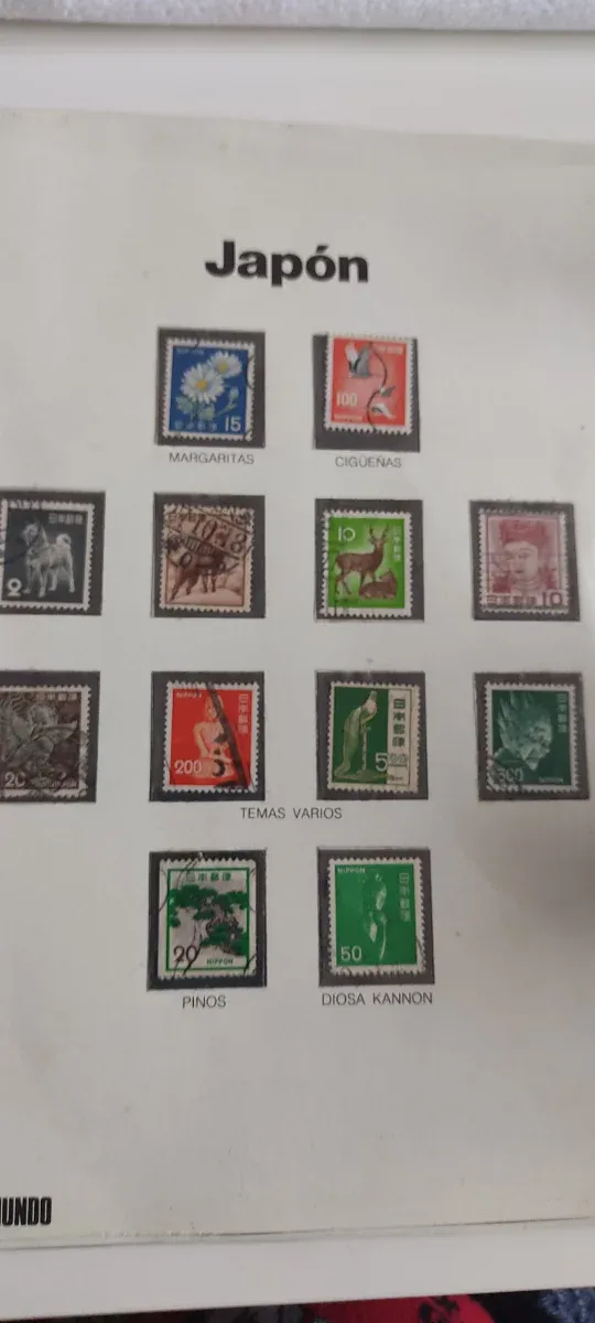 Sellos de Japón: Colección Variada