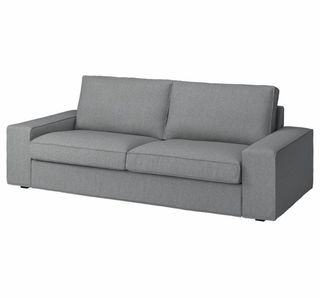 Sofá KIVIK 3 plazas IKEA gris