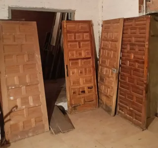 Puertas madera diferentes tipos