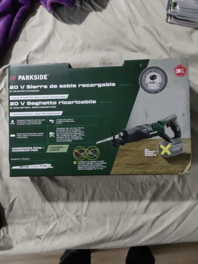 Sega a sciabola ricaricabile Parkside 20V 