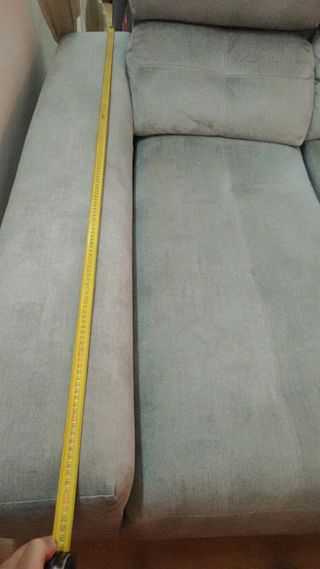 Sofá Chaiselongue 3 plazas gris