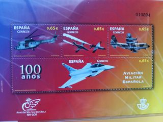 Sellos España y Andorra 2011