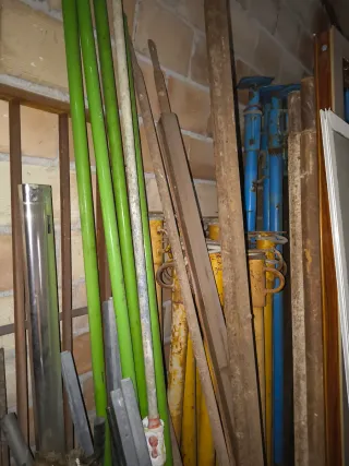 Puntales metálicos 3m y 4m