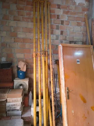 Puntales metálicos 3m y 4m