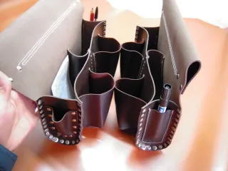 Bolsos de cuero artesanales