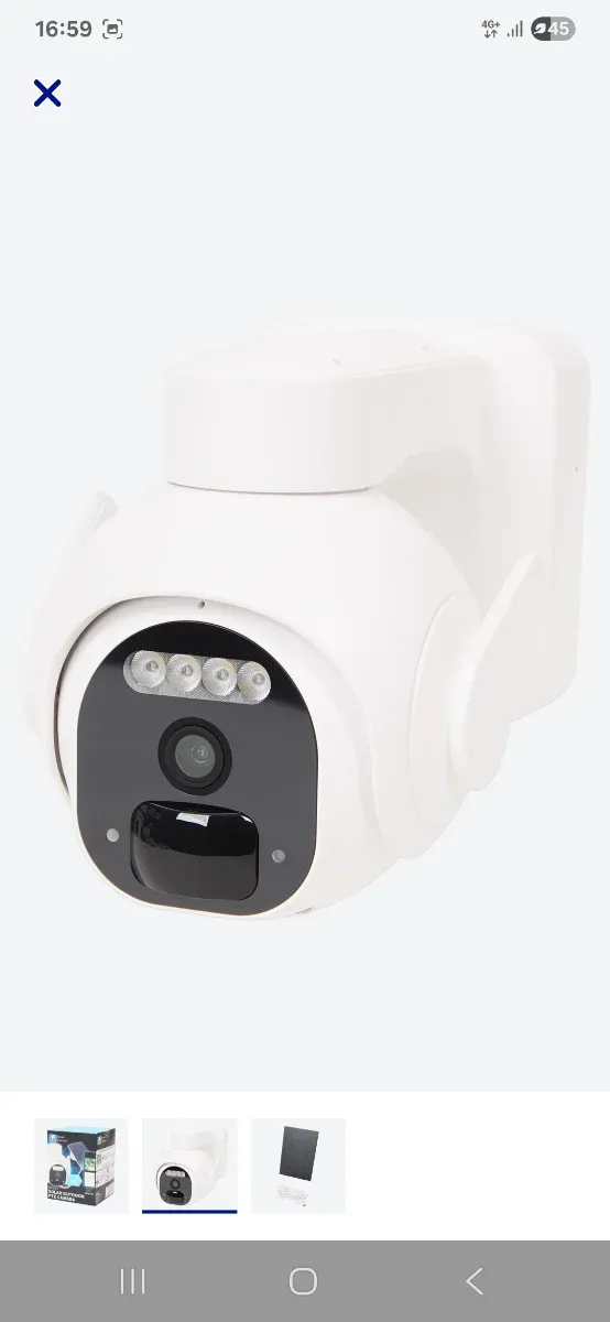 Cámara Solar Exterior LSC Connect WiFi 1296p HD