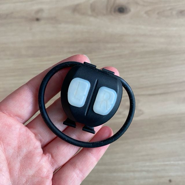 Casco Oxelo Negro con Luz Trasera