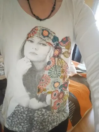 Camiseta Vero Moda Estampada