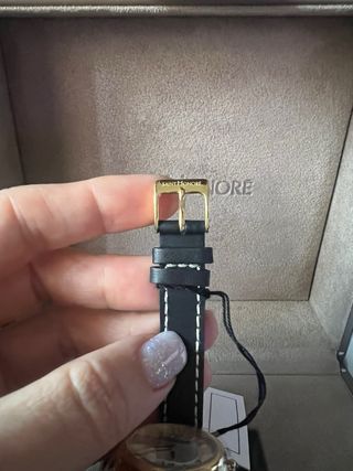 Reloj Saint Honoré Mujer Negro/Dorado