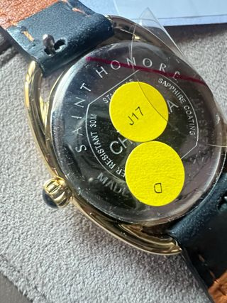 Reloj Saint Honoré Mujer Negro/Dorado