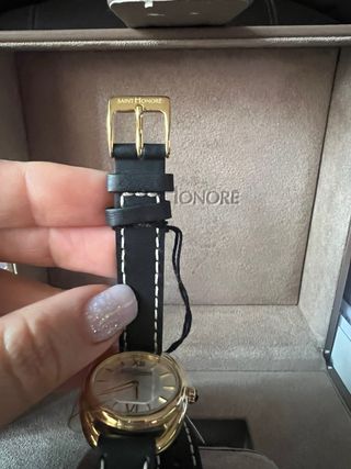 Reloj Saint Honoré Mujer Negro/Dorado