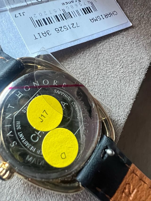 Reloj Saint Honoré Mujer Negro/Dorado