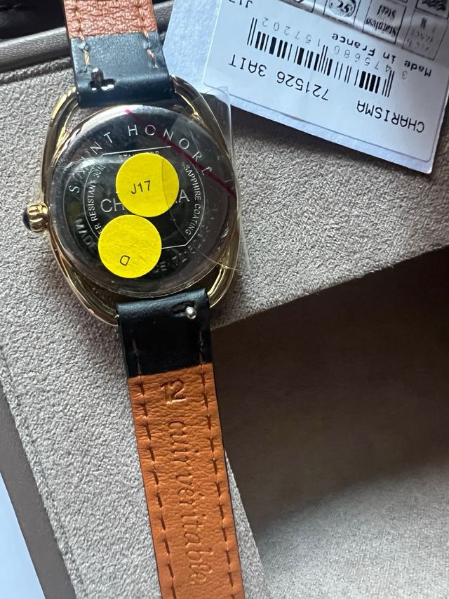 Reloj Saint Honoré Mujer Negro/Dorado