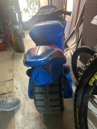 Moto Eléctrica Spiderman para Niños